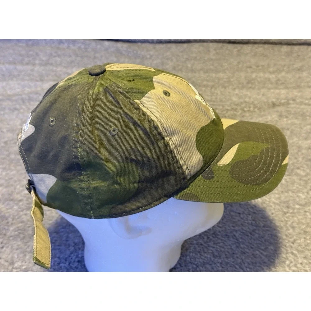 Adidas Camo Camouflage Hat Strap Back Cotton Dad Strapback Trefoil Logo Fitness